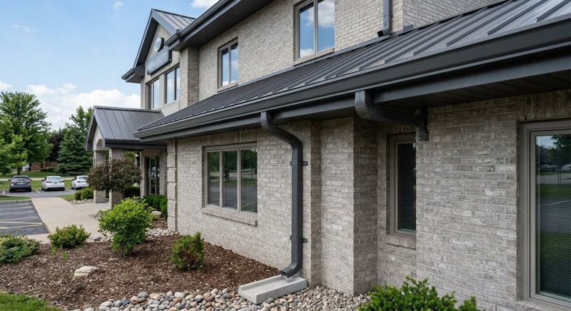 Church Downspout Installation in Roseville, CA