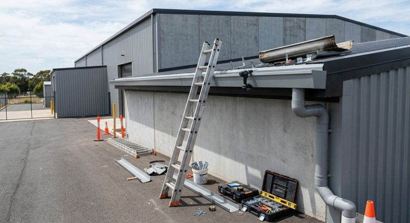 Industrial Gutter Installation in Sacramento, CA