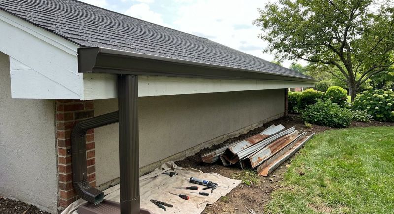 Metal Downspout Installation in Mcdonough, GA